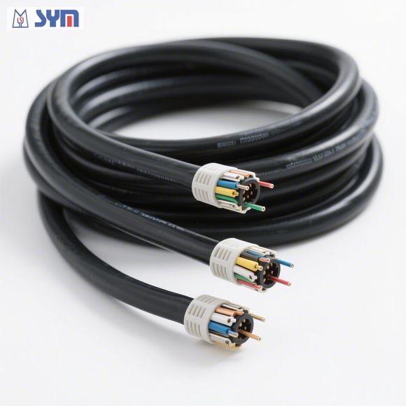 扁平式电子线束 工业布线高效解决方案 支持多种连接器快速安装应用